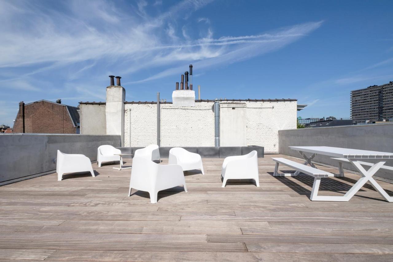 Studios With City View Brüssel Exterior foto